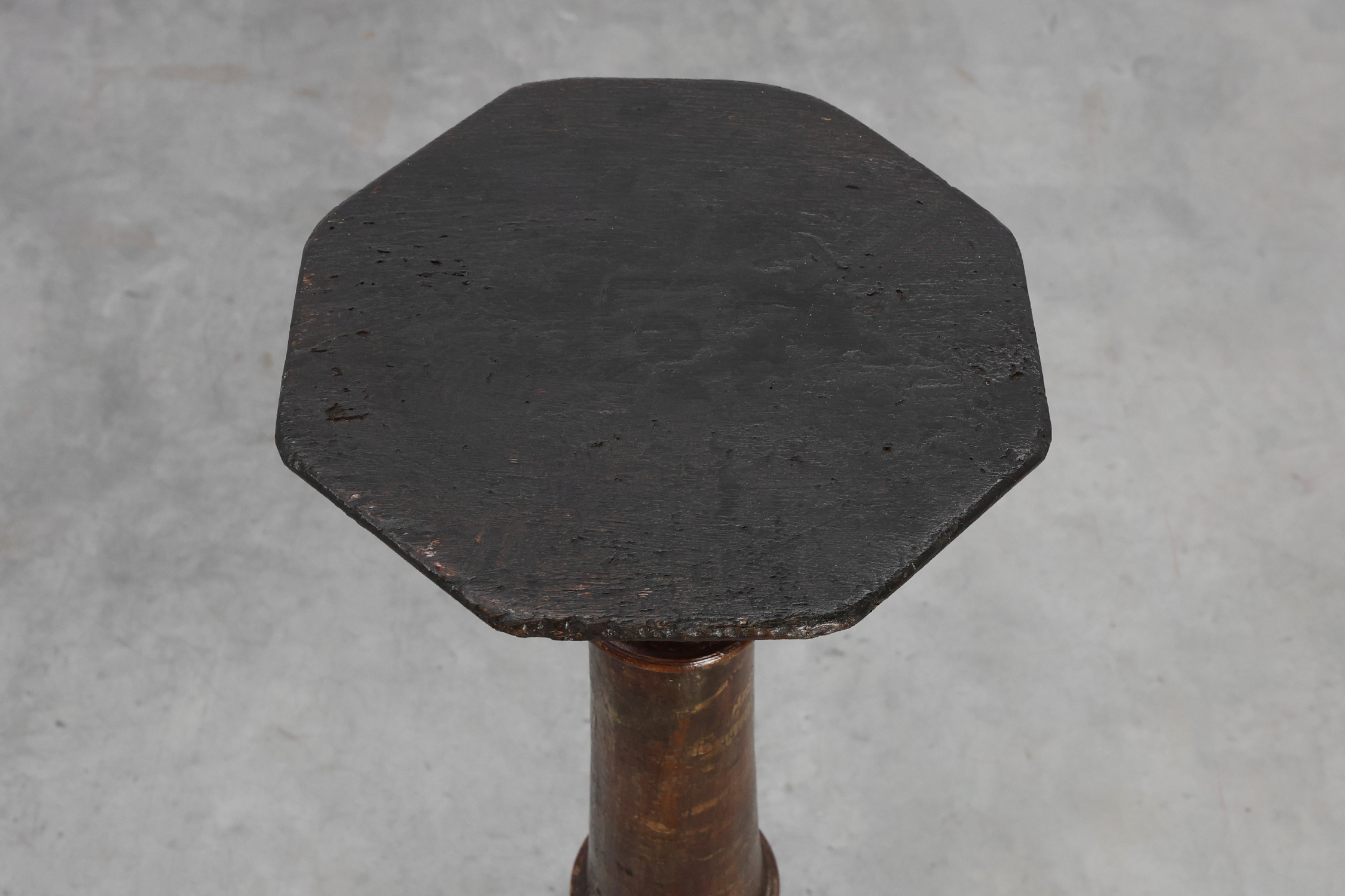 Pair of 18th‑Century French turned Church Pedestalsthumbnail
